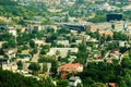 Aerial panorama of Zverynas in Vilnius Royalty Free Stock Photo