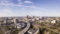 Aerial panoramic photo of the downtown area of Tampa, Florida