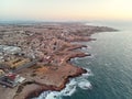 Aerial panoramic photo of Torrevieja cityscape. Spain Royalty Free Stock Photo