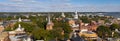 Aerial Panoramic View Annapolis Maryland State House Capital City