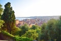 Aerial panoramic view of Nice, South of France Royalty Free Stock Photo