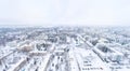 Aerial panoramic view of Espoo, Finland Royalty Free Stock Photo