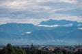 Udine - Aerial panoramic view of historic city of Udine, Friuli Venezia Giulia, Italy, Europe Royalty Free Stock Photo