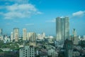 Aerial panoramic view of Mumbai\'s Lower Parel