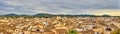 Aerial Panoramic View Over The Roofs Of Arta Majorca Spain Royalty Free Stock Photo