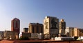 Aerial panoramic view to Johannesburg downtown, South Africa