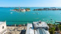 Aerial panoramic view of Venice, Italy