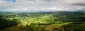 Panoramic scenic views from Gortin Glens Omagh Royalty Free Stock Photo