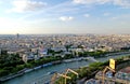 Aerial Paris view