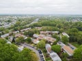 Aerial of Parkville homes in Baltimore County, Maryland