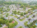 Aerial of Parkville homes in Baltimore County, Maryland