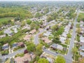 Aerial of Parkville homes in Baltimore County, Maryland