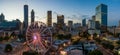 City of Atlanta skyline at sunrise.