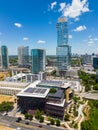 Aerial photo Austin Central Public Library