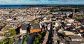 Aerial Photo of Bangor Town on the Co Down Coline Northern Ireland