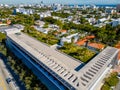 Aerial photo Baptist Health building Miami South Beach Alton Road