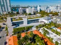 Aerial photo Baptist Health building Miami South Beach Alton Road