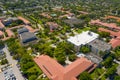 Aerial Photo Barry University Miami Florida College Campus