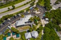 Aerial photo Bonita Beach FL USA parking lot