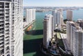 Aerial photo of Brickell Miami