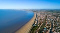 Aerial photo of Chatelaillon beach in Charente Maritime