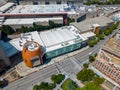 Aerial photo College Football Hall of Fame Atlanta Georgia Royalty Free Stock Photo