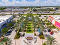 Aerial photo Dania Pointe shopping destination