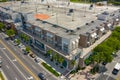 Aerial photo Dicks Sporting Goods store Midtown Shops Miami