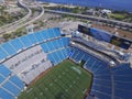 Aerial photo of the EverBank Field stadium Royalty Free Stock Photo