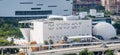 Aerial photo Frost Museum of Science Downtown Miami