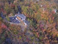 Aerial photo of Gatlinburg Tennessee