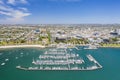 Aerial photo of Geelong in Victoria, Australia