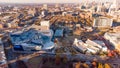 Aerial photo Georgia Aquarium Atlanta Royalty Free Stock Photo