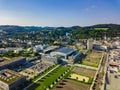 Aerial photo of Gummersbach Royalty Free Stock Photo