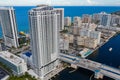 Aerial photo Hyde Beach House Hollywood Florida USA