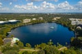 Aerial photo Lake Eola Orlando Florida USA