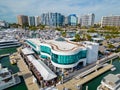 Aerial photo Marina Jack Restaurant Sarasota FL