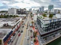 Aerial photo Miami Beach Alton Road facing south