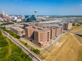 Aerial photo North Tower Detention Facility Dallas Texas jail prison