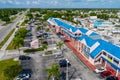 Aerial photo Pink Plaza Key Largo Florida USA