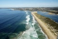 Aerial photo of Plettenberg Bay in the Garden Route, South Africa Royalty Free Stock Photo