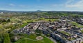 Aerial photo of Residential homes in Ballymena Co Antrim Northern Ireland