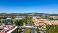 Aerial photo of Robert I. Schroder Bridge in Walnut Creek, California