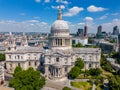 Aerial photo of the Saint Pauls Cathedral London UK Royalty Free Stock Photo