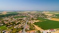 Aerial photo of Sainte Gemme La Plaine in Vendee