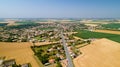 Aerial photo of Sainte Gemme La Plaine in Vendee