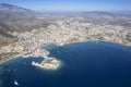 Aerial photo of the seas of the bays of DatÃ§a.