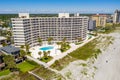 Aerial photo Seascape Condominiums Jacksonville Beach FL