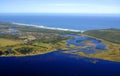 Aerial photo of Sedgefield, Garden Route, South Africa Royalty Free Stock Photo