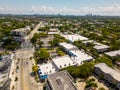 Aerial photo Shops of Wilton Manors